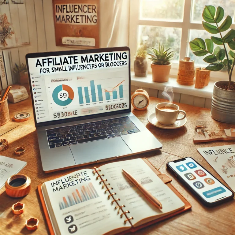 Affiliate Marketing for Small Influencers or Bloggers in 2024