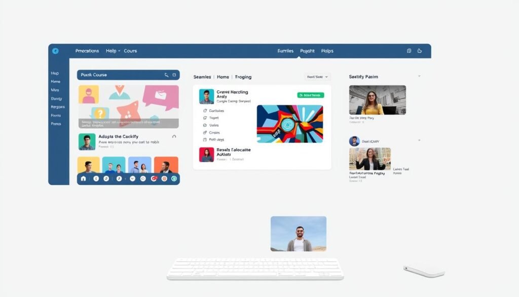 teachable review user interface